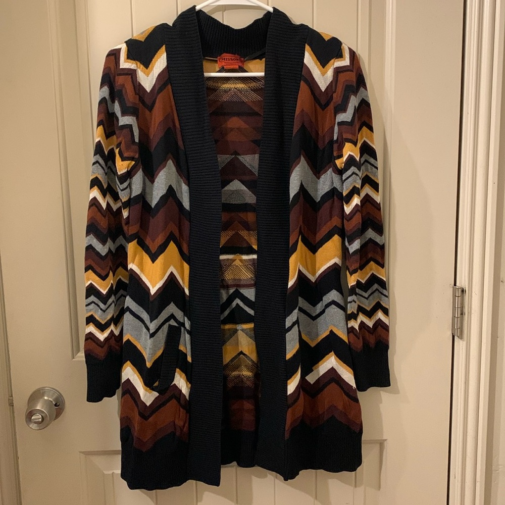 Missoni Aztec/Southwestern Printed Cardigan